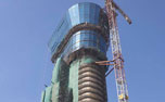 Facade works in progress at ATC Tower