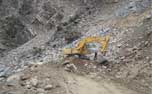 DT Approach Road, Muck Removal Activity in Progress