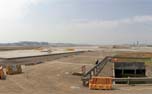Runway being constructed at GVK CSIA 