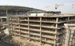 Multi-level Car Parking under-construction on site