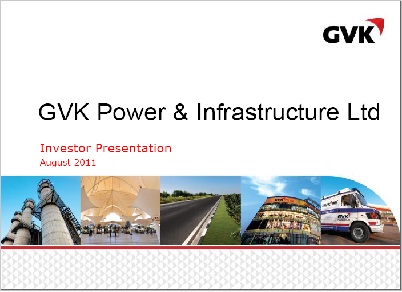 Gvk Investor Relations Ir Presentation